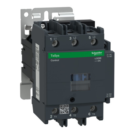 LC1D95BD  -  TeSys D contactor 3P AC3 95A 24V DC coil